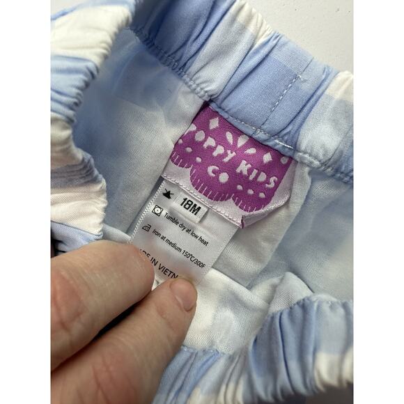 Boys Poppy Kids Co Checked Shorts Size 18 months - Picture 3 of 4